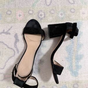 SOLD Gianni Bini Black Suede Heels